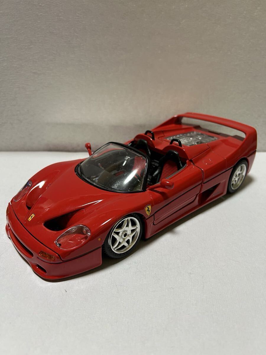 burago/ブラーゴ!FERARRI F50 バルケッタ!ダイキャストミニカー!1/18スケール!当時物!拍卖