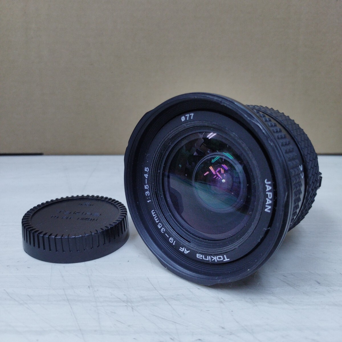 Tokina AF 19 - 35mm 1:3.5-4.5 Φ77 トキナー カメラレンズ ニコン用 未確認 LENS 2789拍卖