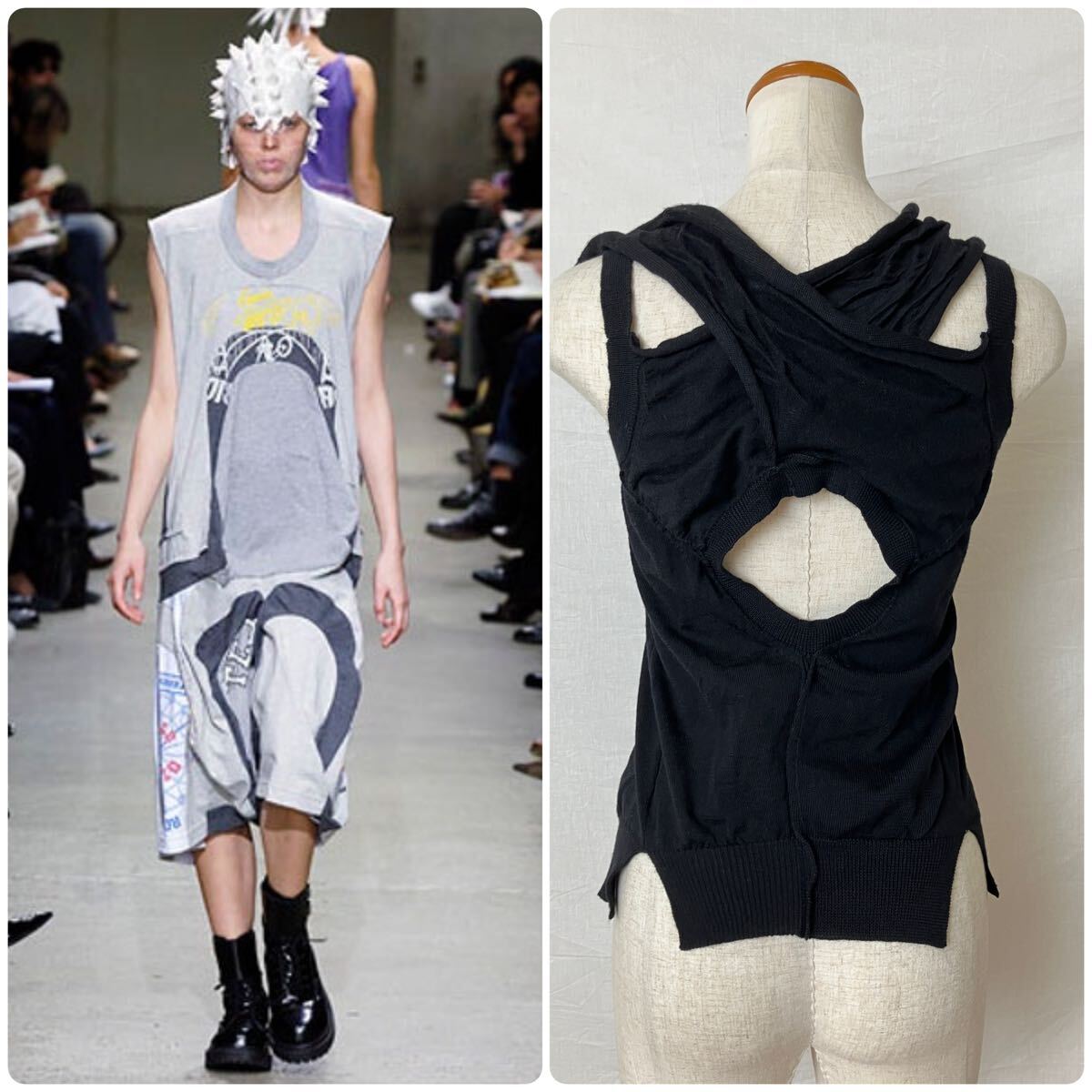 2006 SS●Junya Watanabe ジュンヤワタナベ コムデギャルソン VintageヴィンテージArchive comme des garconsアーカイブ Kei noir 拍卖