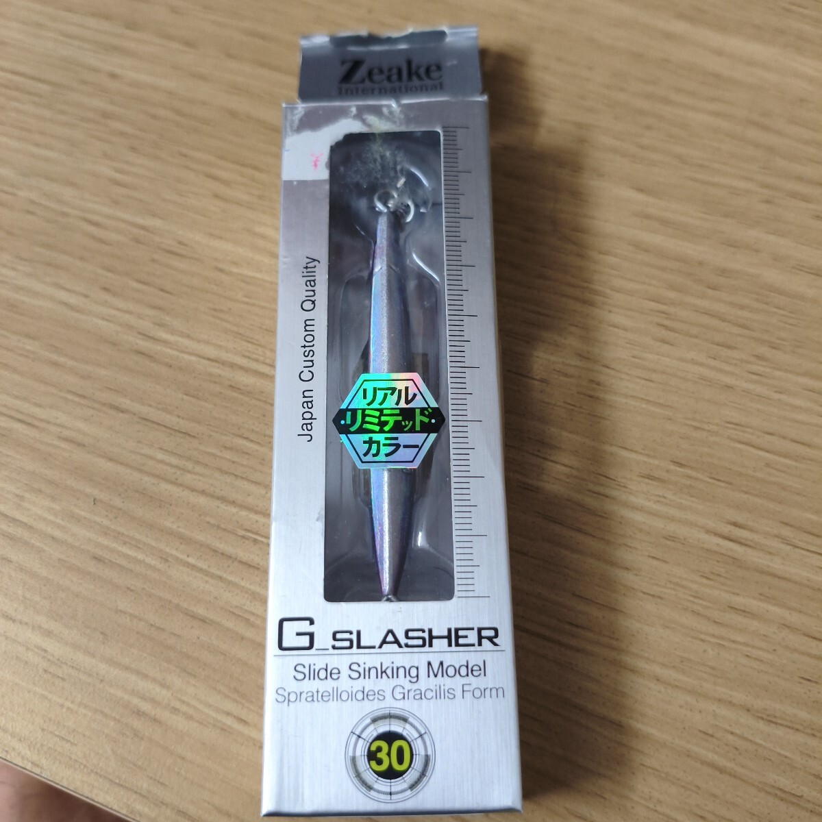 ジーク未使用品Gスラッシャー 30g GS082 リアルLimitedカラーリアルサバ拍卖