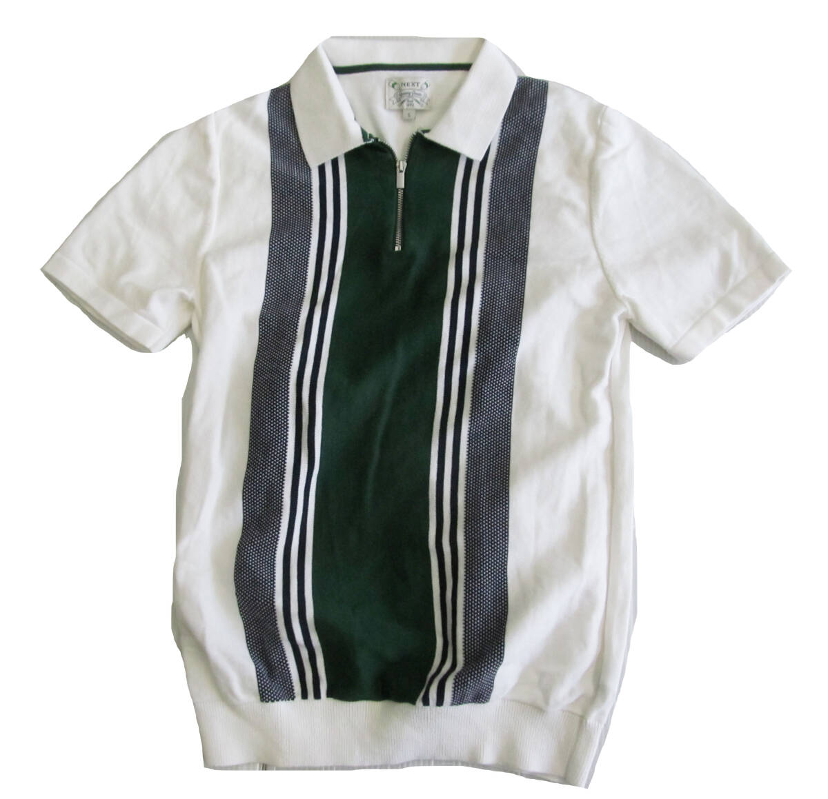 NEXT プルオーバー 半袖 コットンニット S F49拍卖