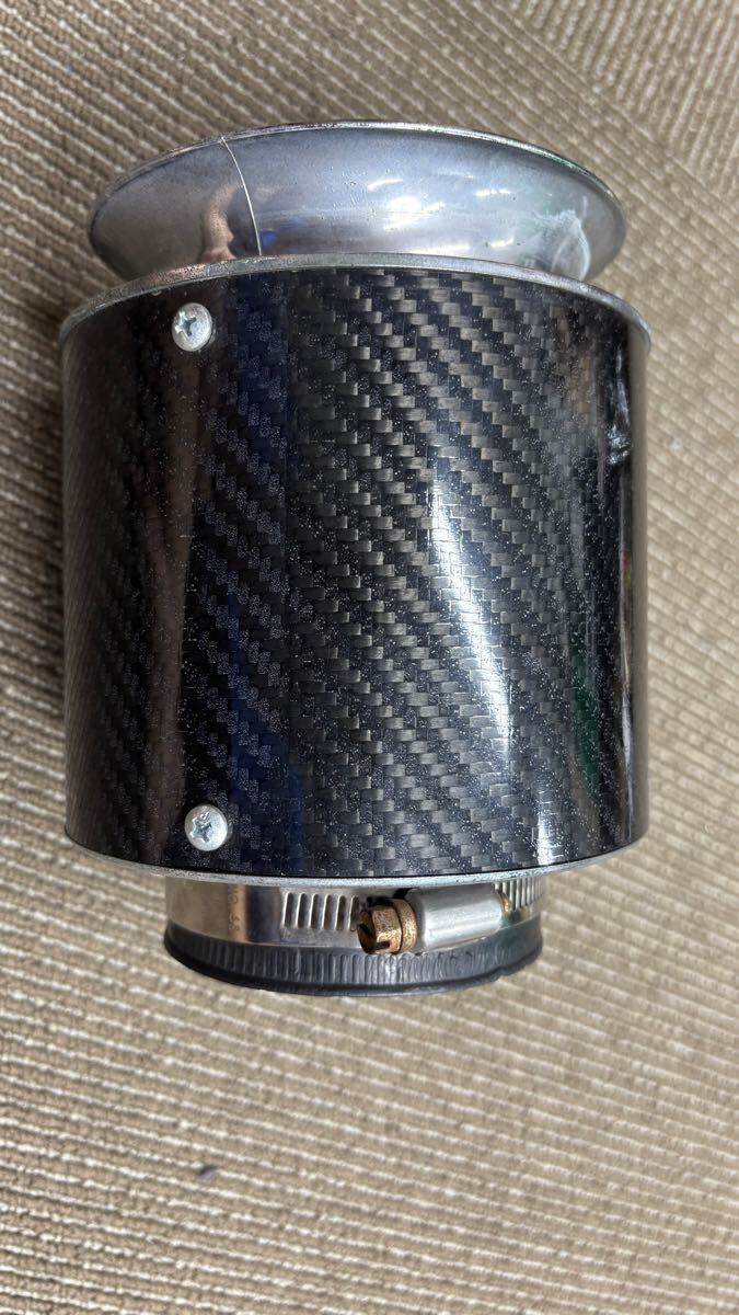 車 エアクリーナー カーボン 大容量 汎用 フィルター DIY拍卖