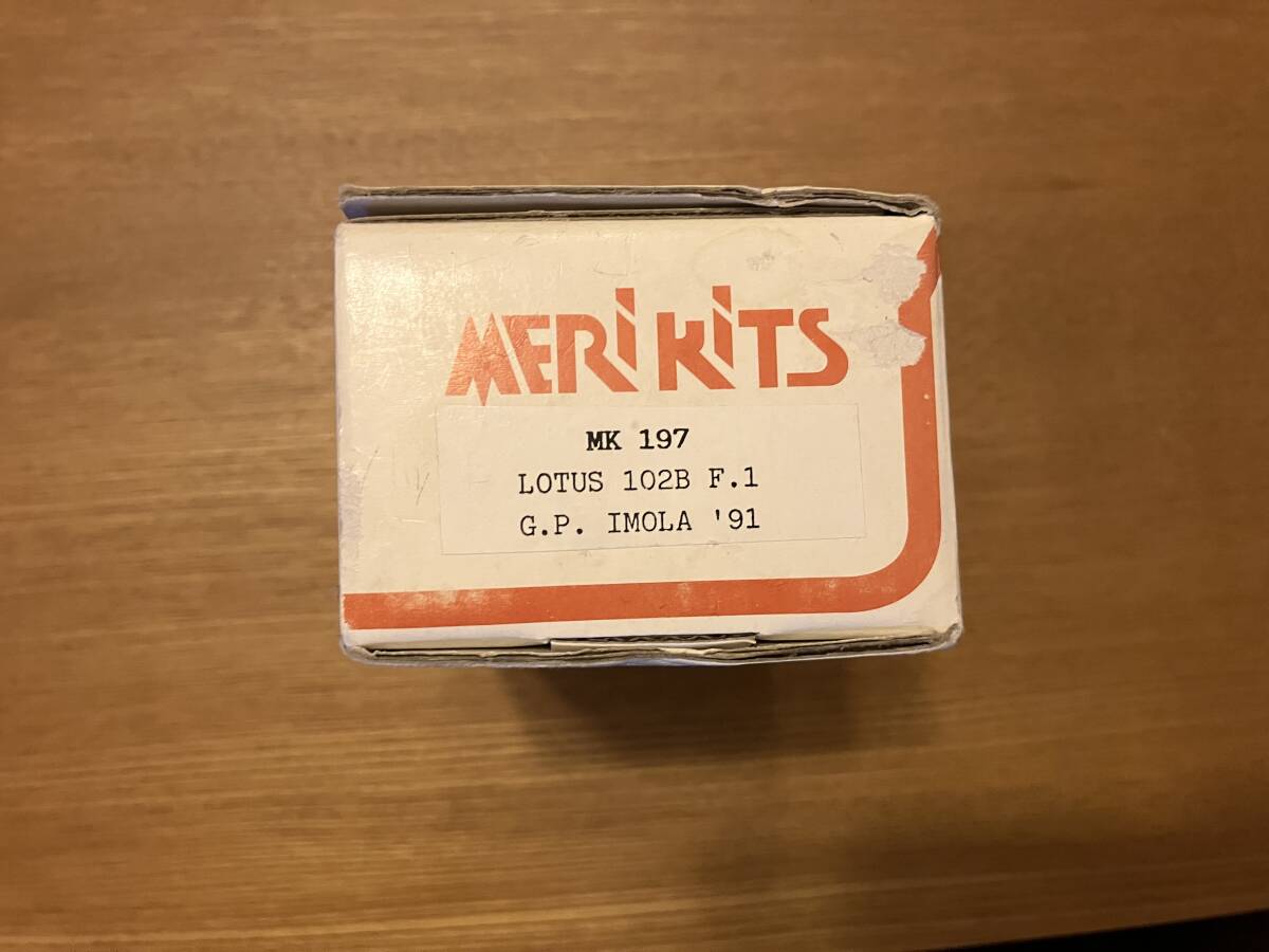 1/43キット MERI ロータス 102B #11 M.ハッキネン サンマリノGP5位 1991拍卖