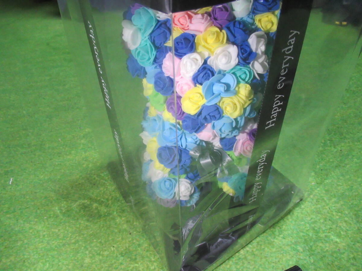 ローズベア フラワーギフト 造花 置物拍卖