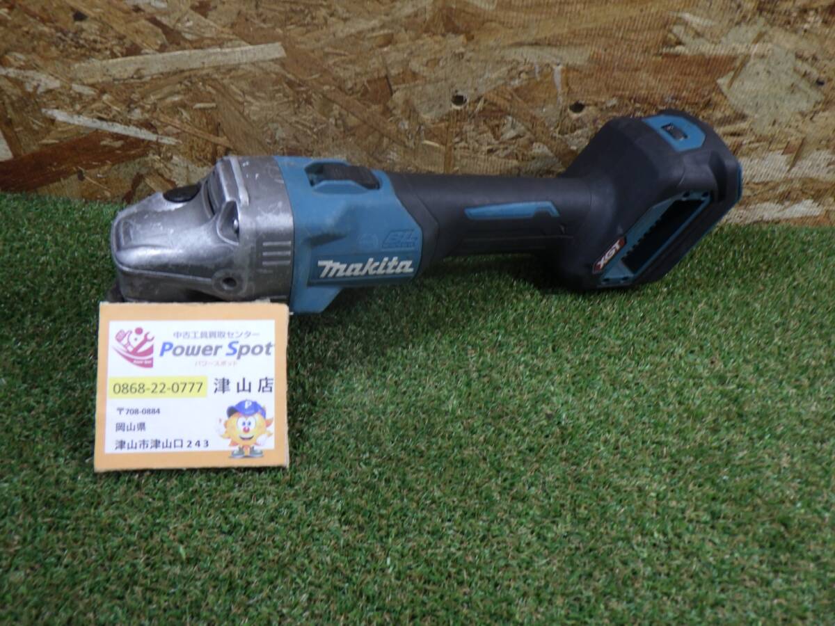マキタ makita 100mm ディスクグラインダ 40Vmax バッテリ・充電器・ケース別売 GA017GZ 中古品 250825拍卖