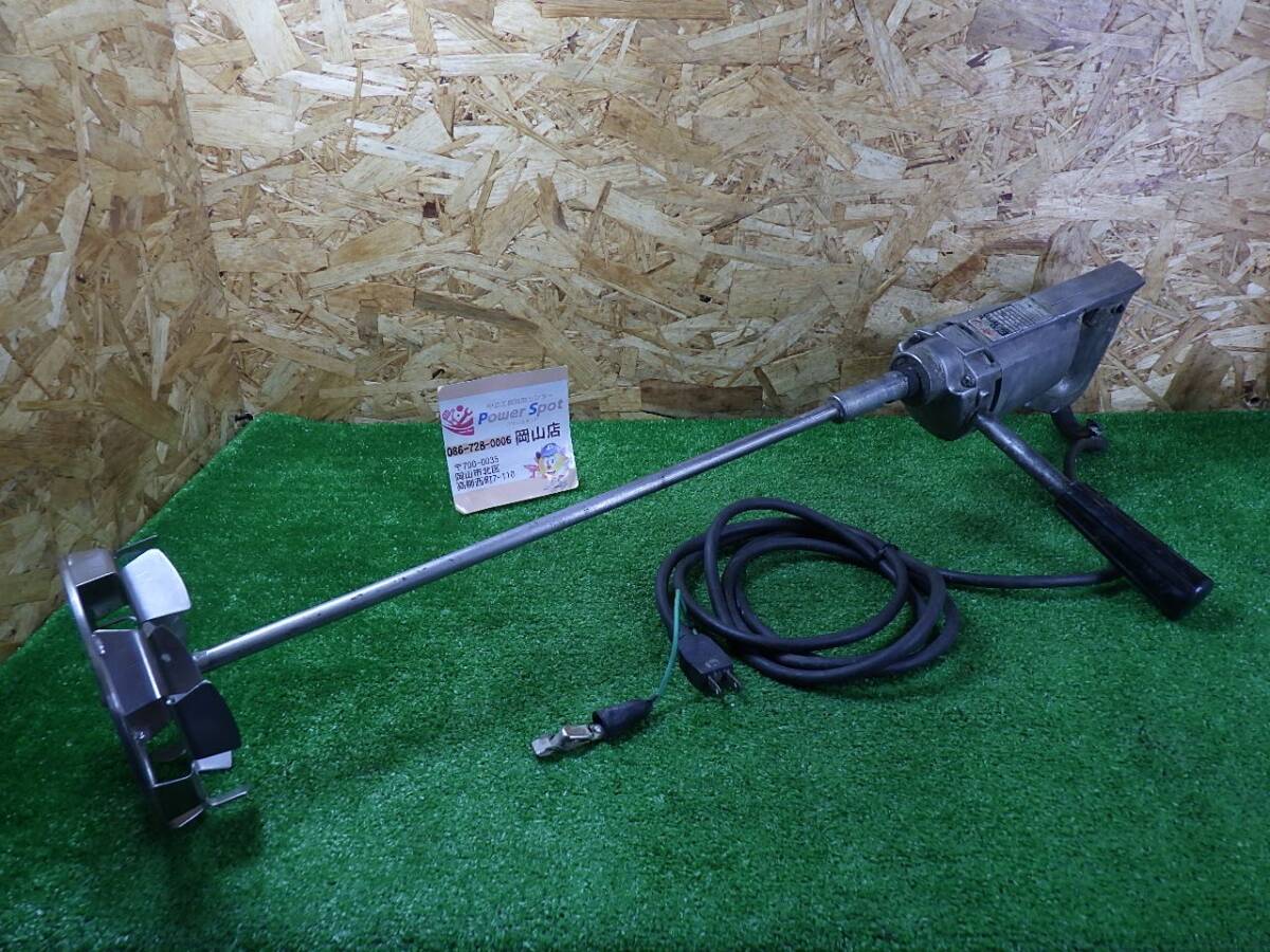 先端取れませんでした★makita マキタ UT1301 カクハン機 攪拌機 ミキサー 塗料 生コン 中古品 250825拍卖