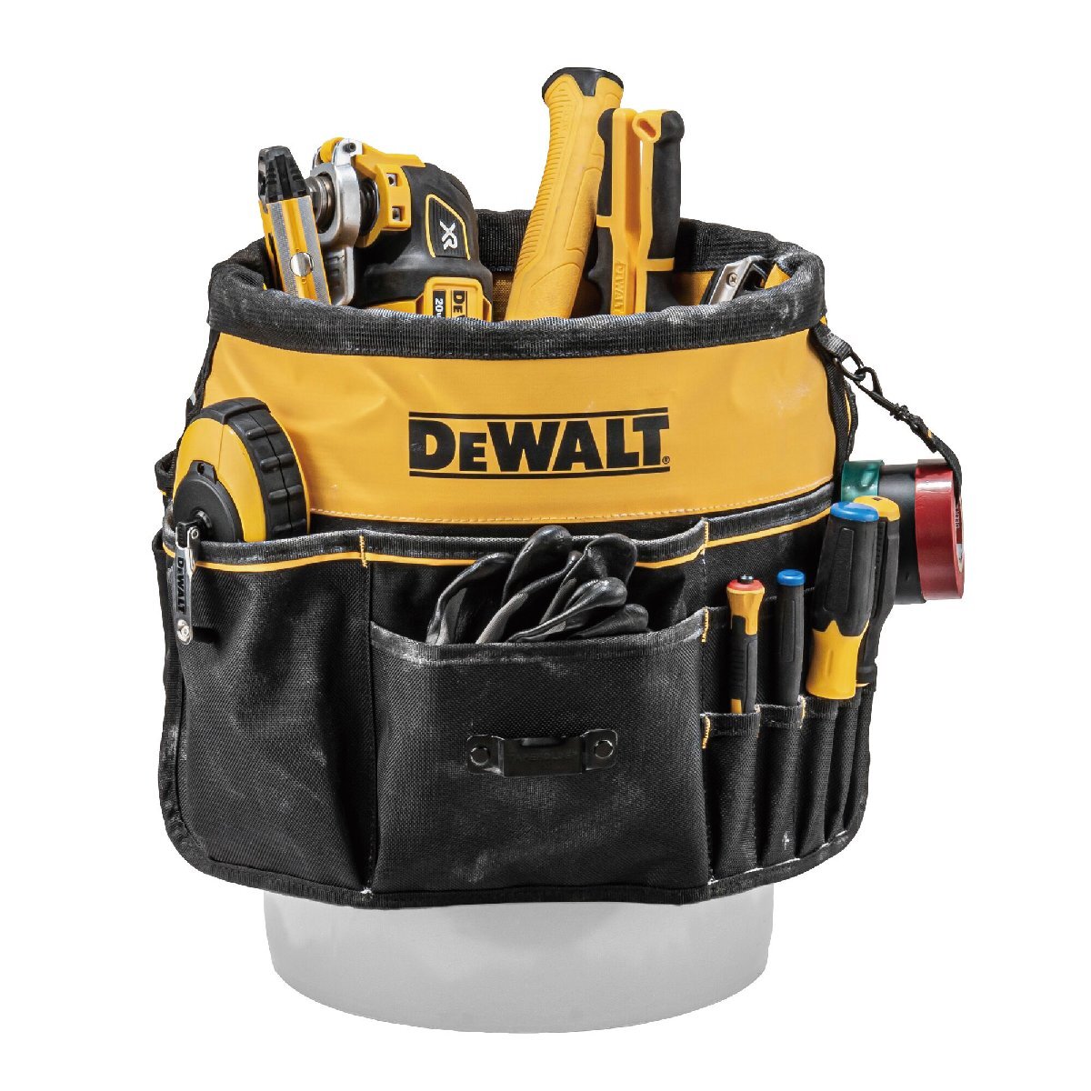 DEWALT デウォルト バケツカバーソフトバッグ DWST560109 工具差 電工 電設 電気 工事 設備 建設 工具箱 ツールバック ポーチ 収納 大工拍卖