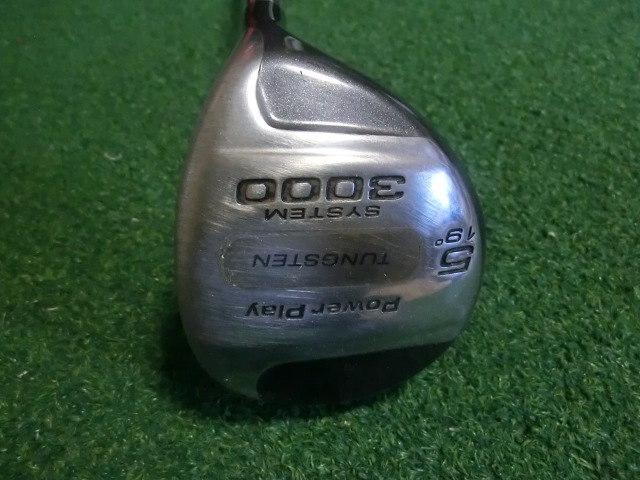 中古*POWERPIAY*3000*5番*19°*カーボン純正*硬さ不明*拍卖