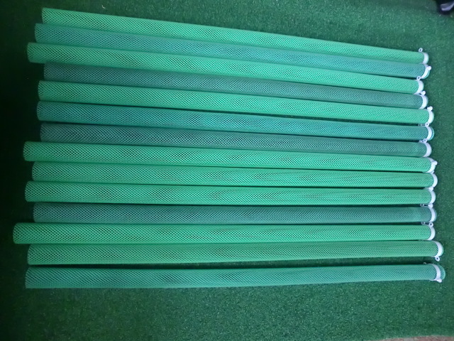 中古*キャデーバックに中に入れる筒*13本*グリーン系*拍卖