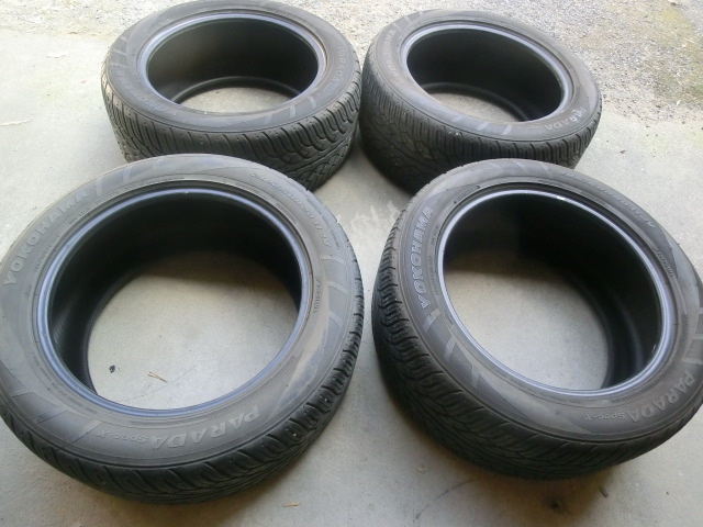 中古*ヨコハマ*PARADA*285―50R20*112V*4本*18年制*引き取り限定*拍卖