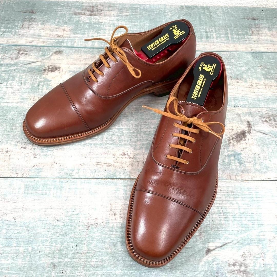 超美品 SCOTCH GRAIN 426 名作 ストレートチップ 25 1/2拍卖