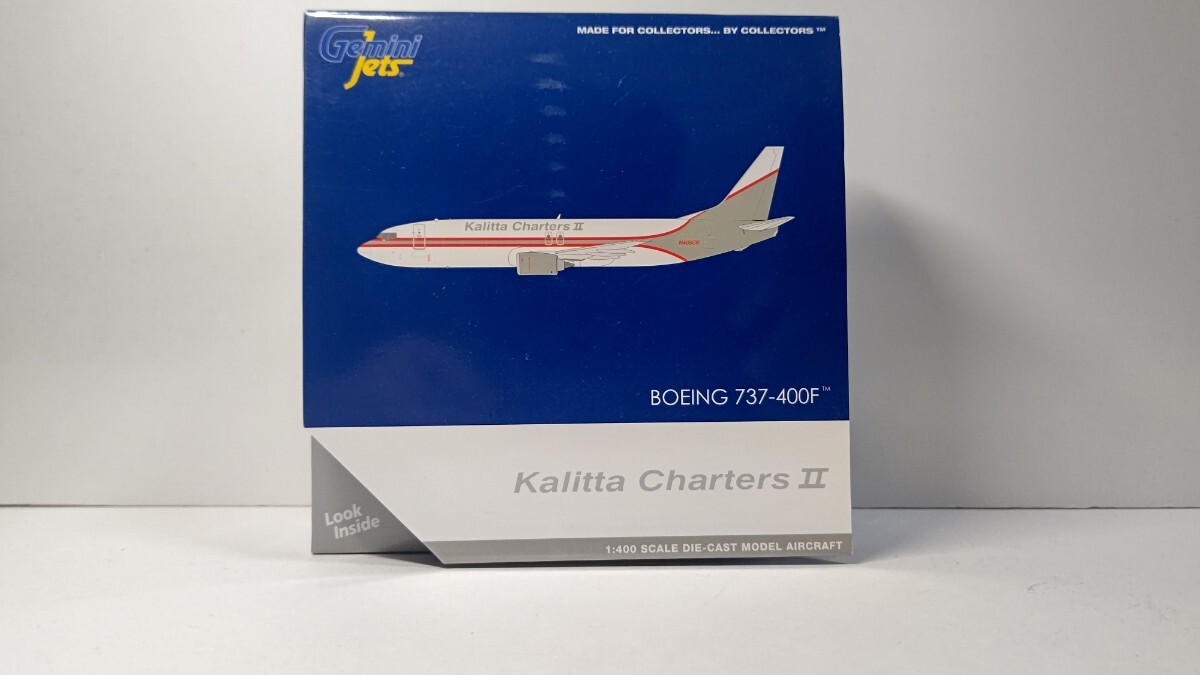 1/400 Gemini KALITTA CHARTERS Ⅱ BOEING 737-400F 貨物機拍卖