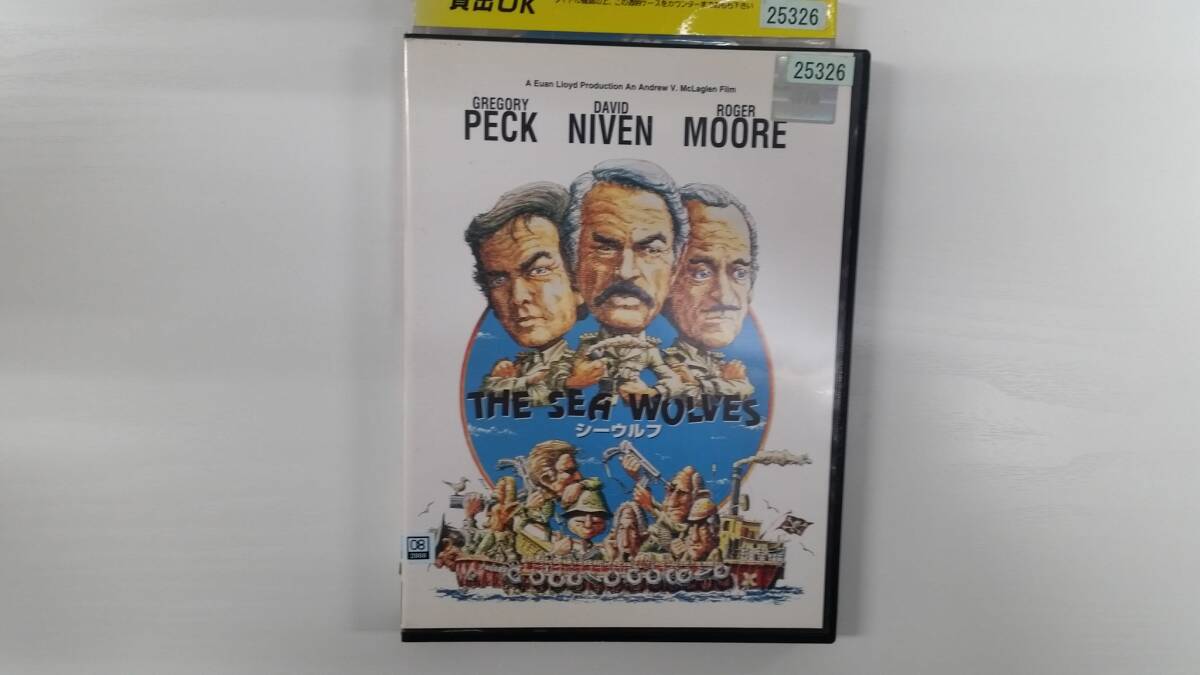 YD9067 DVD【シーウルフ】☆(出演グレゴリー・ペック他)☆現状渡し※ケース無し発送拍卖