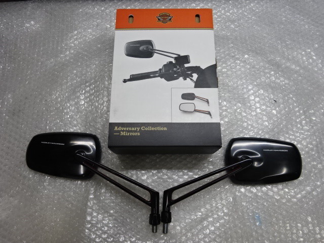 H-D純正OP ADVERSARY ミラー ブラックxオレンジ 検 ハーレー 水冷 スポーツスターS RH975 ナイトスター RH1250S パンアメリカ RA1250拍卖