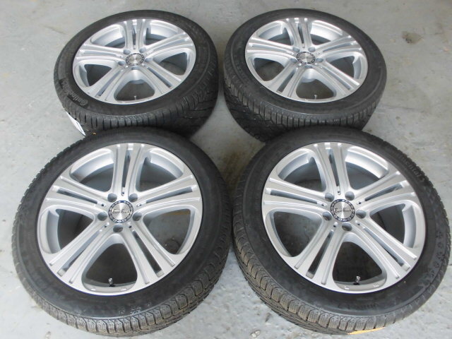 新品!コンチネンタル VIKING CONTACT7★245/45R18★PCD112 5H★ベンツ C257、CLS、Cクラスに!EURO FORESCHホイール!新品4本セット!!拍卖