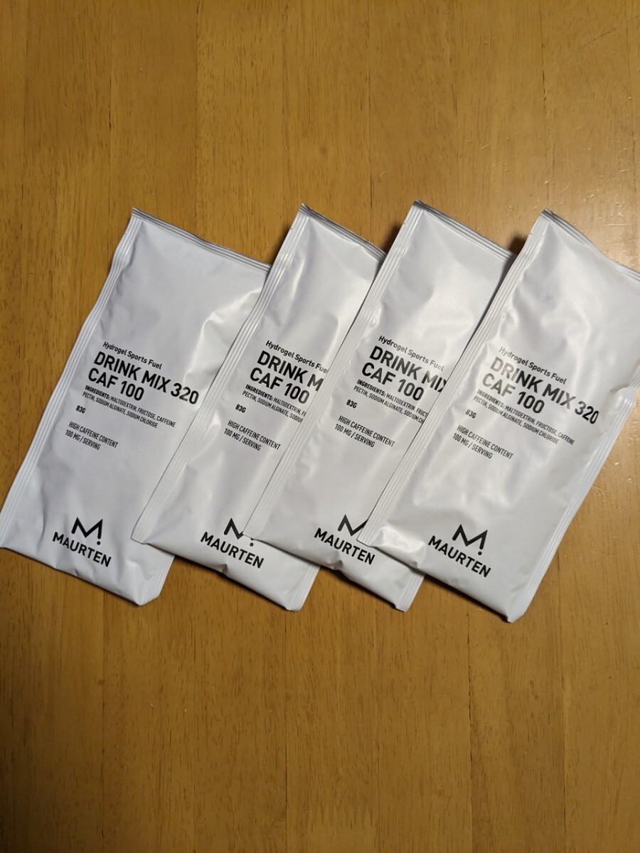 MAURTEN Drink Mix 320 CAF 100 Caffeine 新品 未使用 4袋 モルテン拍卖