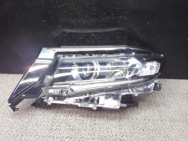 ☆ ランドクルーザープラド ランクルプラド TRJ150W 左ライト 左ヘッドランプ 81185-60M80拍卖