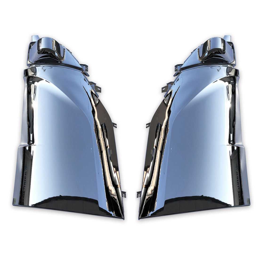 本州送料無料 日野 17プロフィア メッキ コーナーパネル 4P 左右セット拍卖