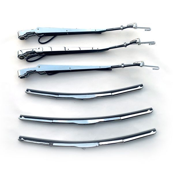 本州送料無料 ふそう大型 17/NEW/スーパーグレート H8.6〜 メッキ ワイパーアーム ワイパーブレード拍卖