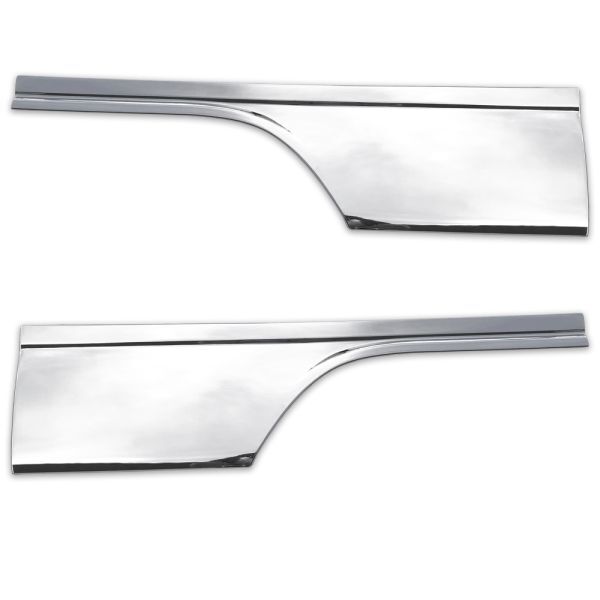 本州送料無料 いすゞ PMエルフ NEWエルフ 07エルフ メッキ ドア ガーニッシュ パネル 左右セット 新品拍卖