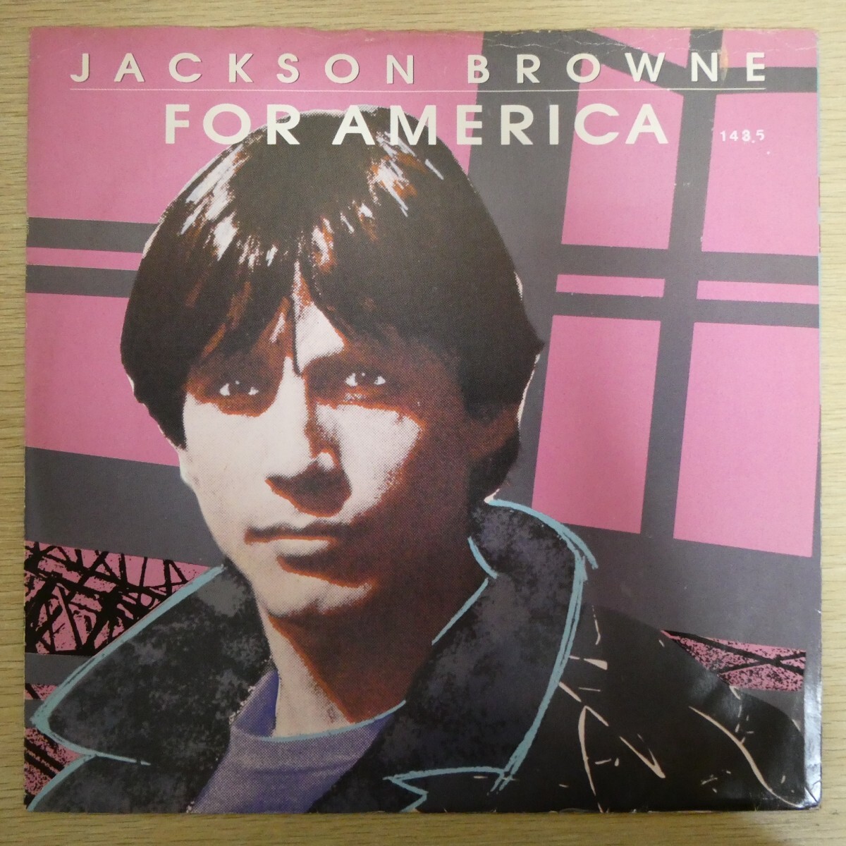LP4344☆12インチ/UK/Asylum「Jackson Browne / For America / EKR35」拍卖