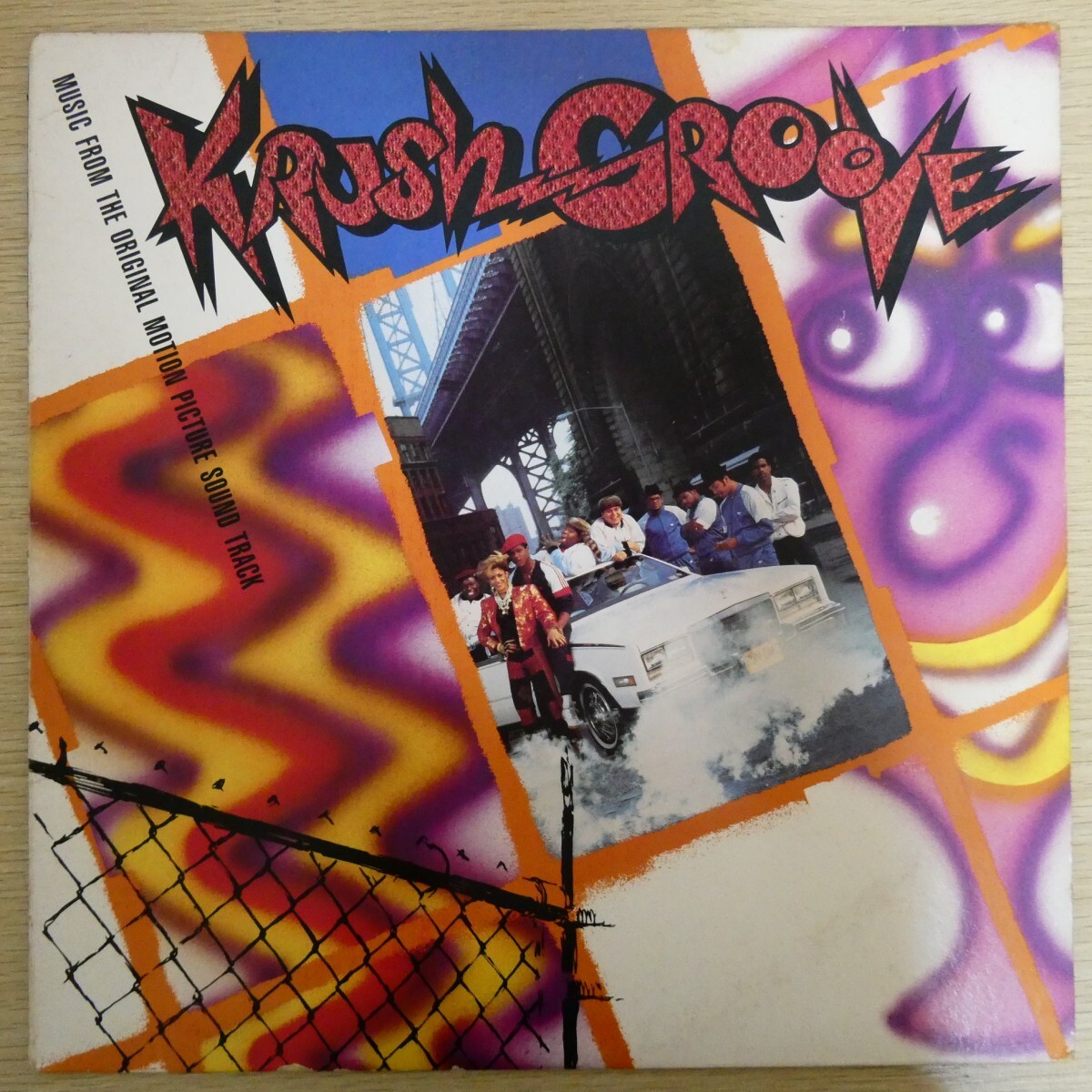 LP4430☆US/Warner Bros.「Krush Groove (Music From The Original Motion Picture Soundtrack) / 1-25295」拍卖