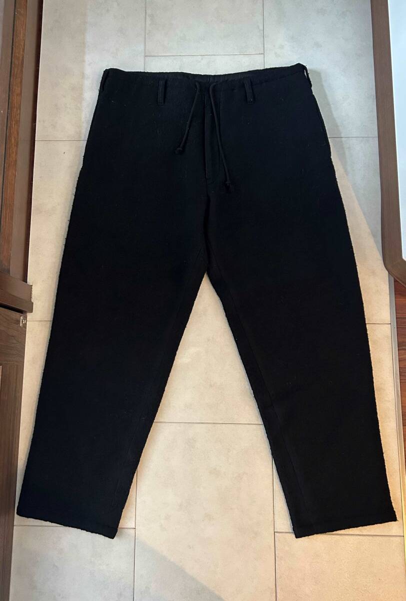 yohji yamamoto POUR HOMME/ヨウジヤマモトプールオム秋冬物ボトムス 黒拍卖