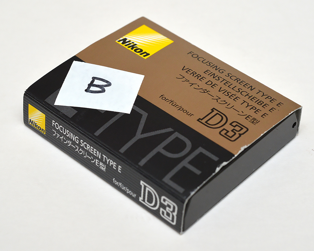 ■ ニコン D3用ファインダースクリーン B型 ■ きれいな中古拍卖