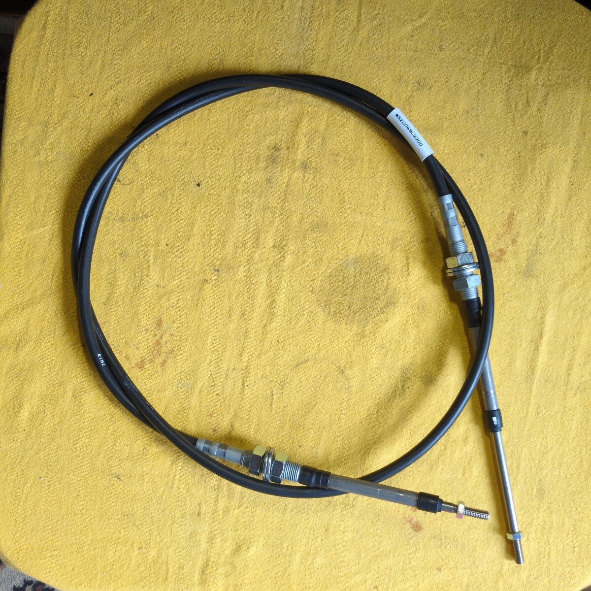 ●191 新明和、PTO コントロールケーブル。520069 C2300 DT2 未使用保管品。拍卖