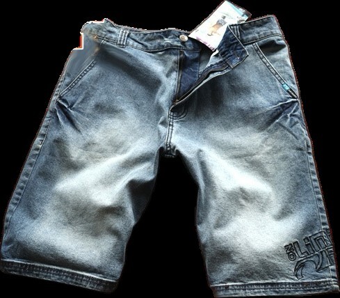 新品■NOLIMITED サーフ デニム パンツ30 S~M ウエスト80cm◆メンズ サマー ボトムス ハーフパンツ デニム /vintage 刺繍 ジーンズ 腰パン拍卖