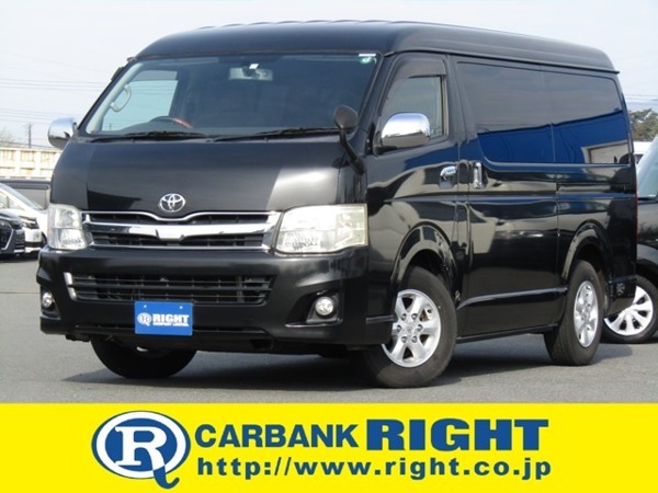 ハイエース 2.7 GL ロング ミドルルーフ 左オートスライド HDDナビ 後席モニター拍卖