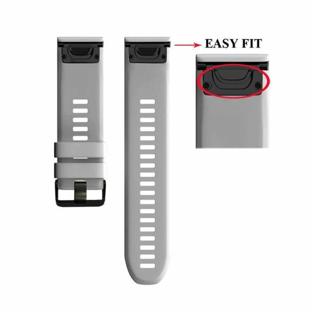 ガーミン バンド アプローチ フェニックス グレー 互換 22mm 2-30拍卖