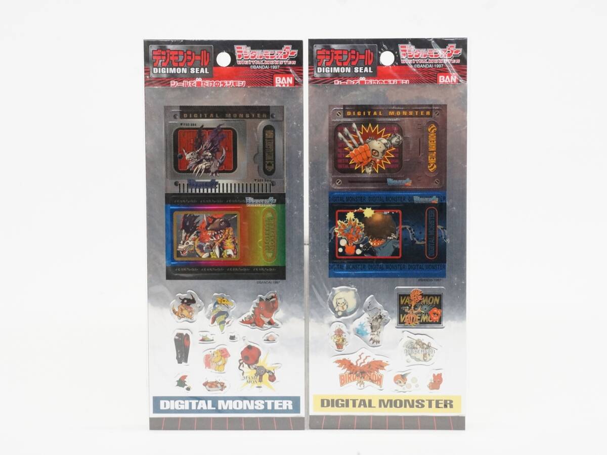 ◆◇当時物 デジモンペンデュラム シール 2枚まとめて デジタルモンスター (管5H17)◇◆拍卖