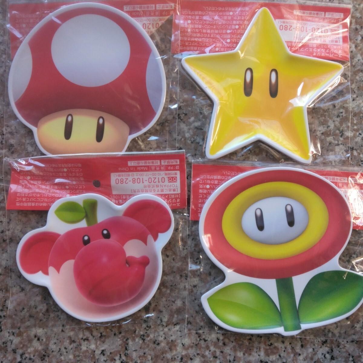サントリー×スーパーマリオ ダイカットメラミンプレート拍卖