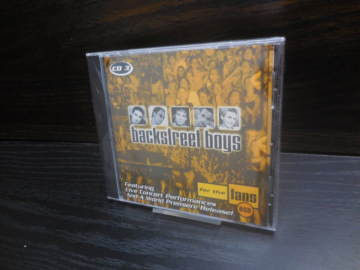 BACKSTREET BOYS バックストリート・ボーイズ FOR THE FANS CD3 未開封 プロモ盤 非売品 プロモーションCD拍卖