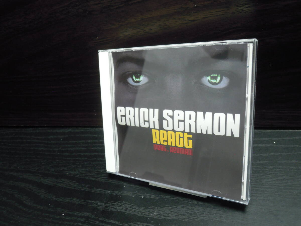 ERICK SERMON エリック・サーモン FEATURING REDMAN REACT プロモ盤 非売品 プロモーションCD拍卖