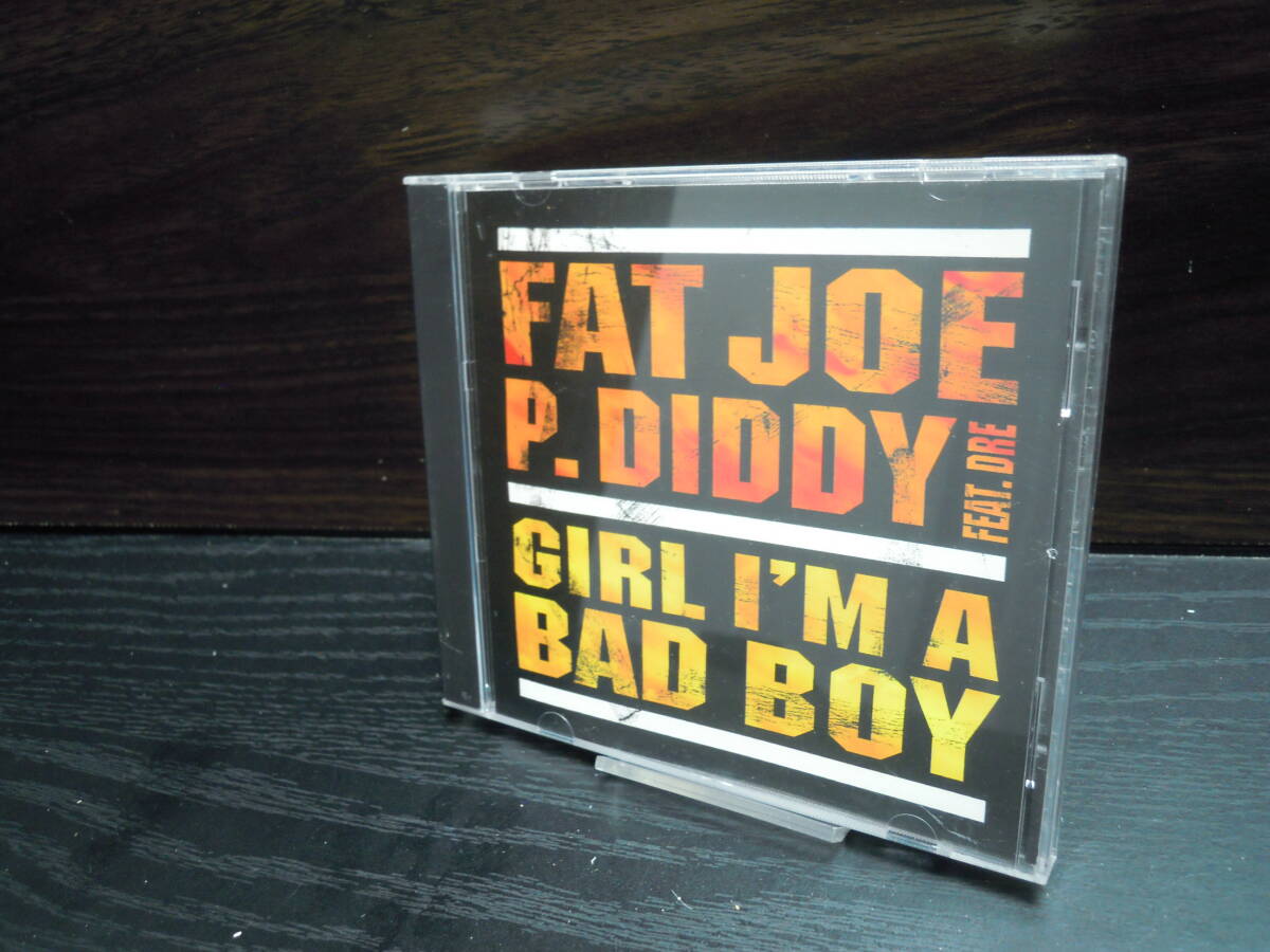 FAT JOE ファット・ジョー & P. DIDDY ピー・ディディー FEATURING DRE GIRL I'M A BAD BOY プロモ盤 非売品 プロモーションCD拍卖