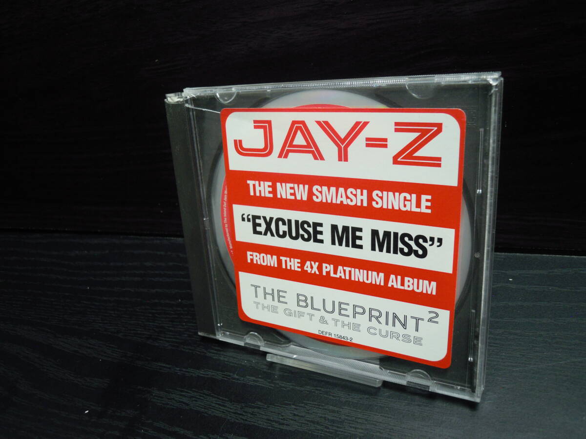 JAY-Z ジェイ・Z EXCUSE ME MISS DEFR-15843-2 ディスク赤 プロモ盤 非売品 プロモーションCD拍卖