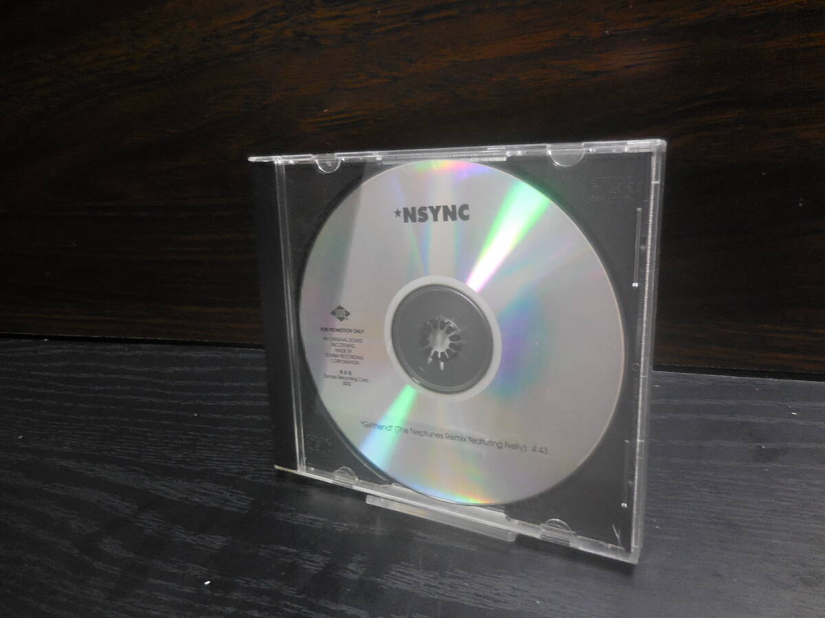NSYNC イン・シンク FEATURING NELLY GIRLFRIEND THE NEPTUNES REMIX プロモ盤 非売品 プロモーションCD拍卖