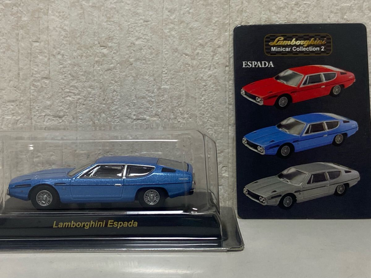 京商 1/64 ランボルギーニ エスパーダ ブルー KYOSHO Lamborghini Espada拍卖