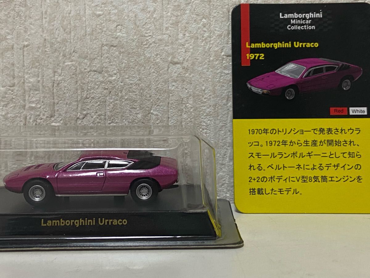 京商 1/64 ランボルギーニ ウラッコ パープル KYOSHO Lamborghini Urraco拍卖