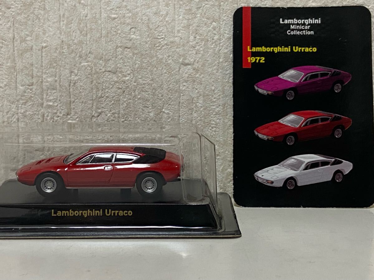 京商 1/64 ランボルギーニ ウラッコ レッド KYOSHO Lamborghini Urraco拍卖
