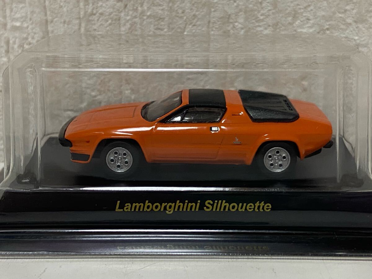 京商 1/64 ランボルギーニ シルエット オレンジ KYOSHO Lamborghini Silhouette拍卖