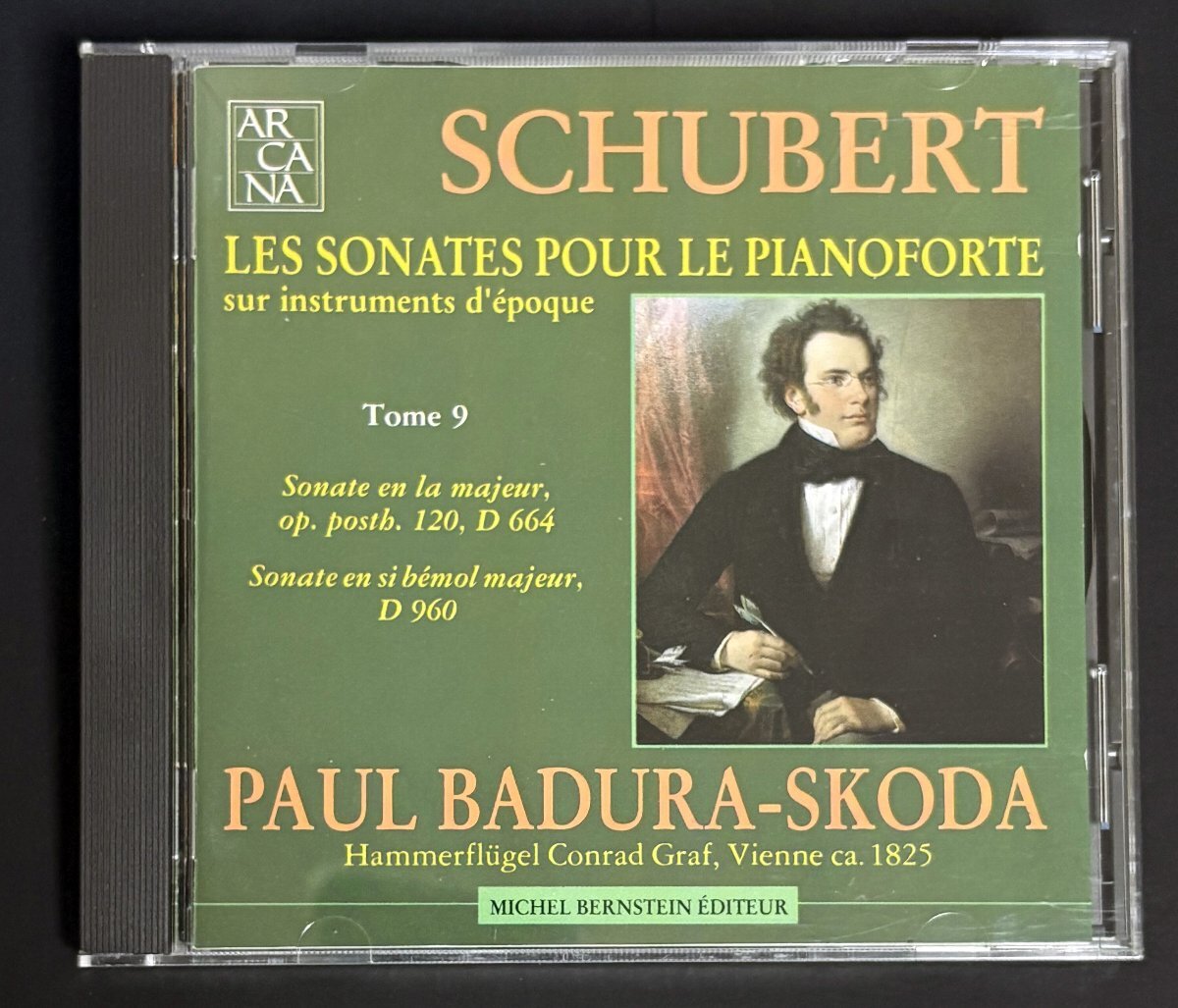 CD バドゥラ=スコダ シューベルト ピアノソナタ集 第9巻 第13、21番 仏盤 ARCANA拍卖
