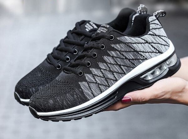 靴 【黒 27.5cm】【S12】メンズ スニーカー ランニングシューズ フィットネス ウォーキング スポーツ カジュアル かっこいい メッシュ拍卖