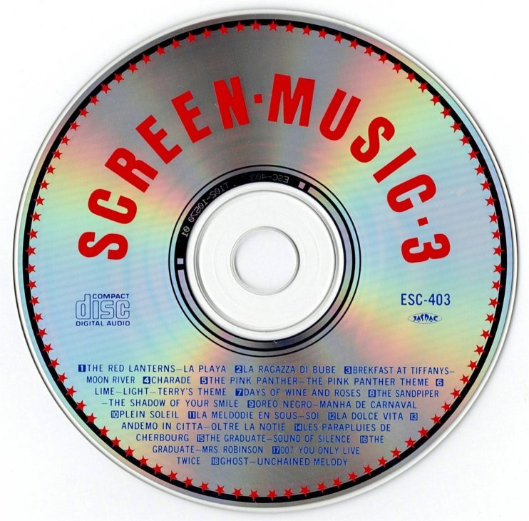 【音楽CD】Screen Music 3 (中古品)拍卖
