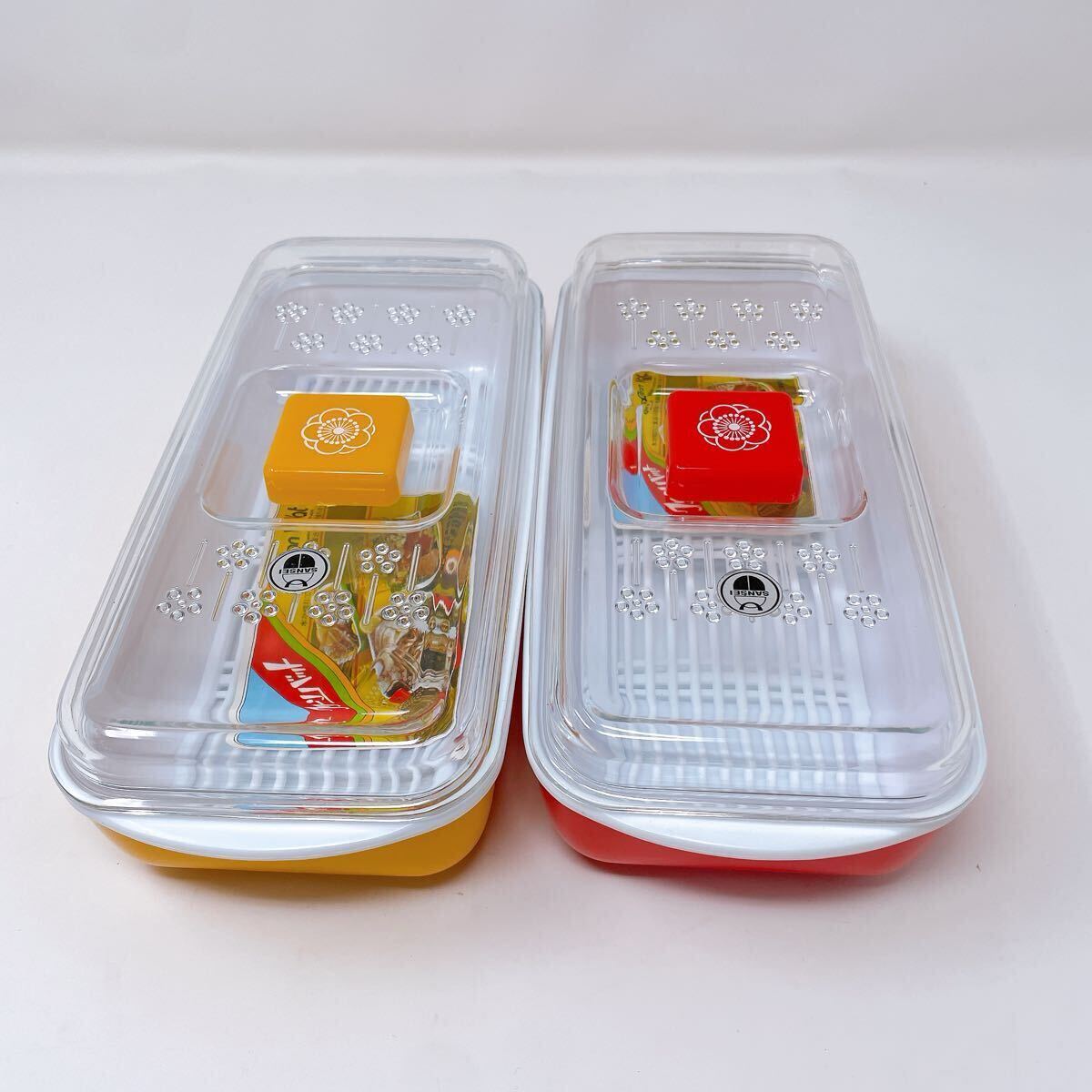 希少★クリーンバット 蓋つきタッパー プラスチック製 サンセイ工業 昭和レトロ 当時モノ 美品拍卖