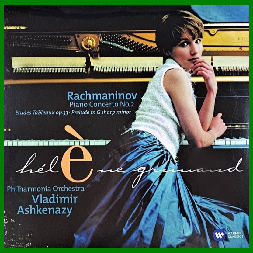 ★未開封 匿名配送&補償付/エレーヌ・グリモー/ラフマニノフ/ピアノ協奏曲第2番/丁寧な梱包 美品 重量盤 レコード Helene Grimaud 1LP V拍卖
