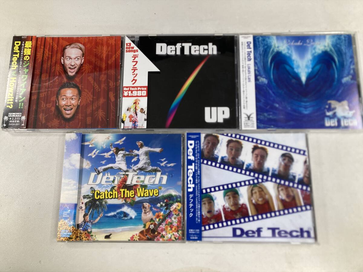 【W0292】Def Tech CD アルバム 帯付き 5枚セット●Def Tech●Howzit!?●Up●Lokahi Lani●Catch The Wave拍卖