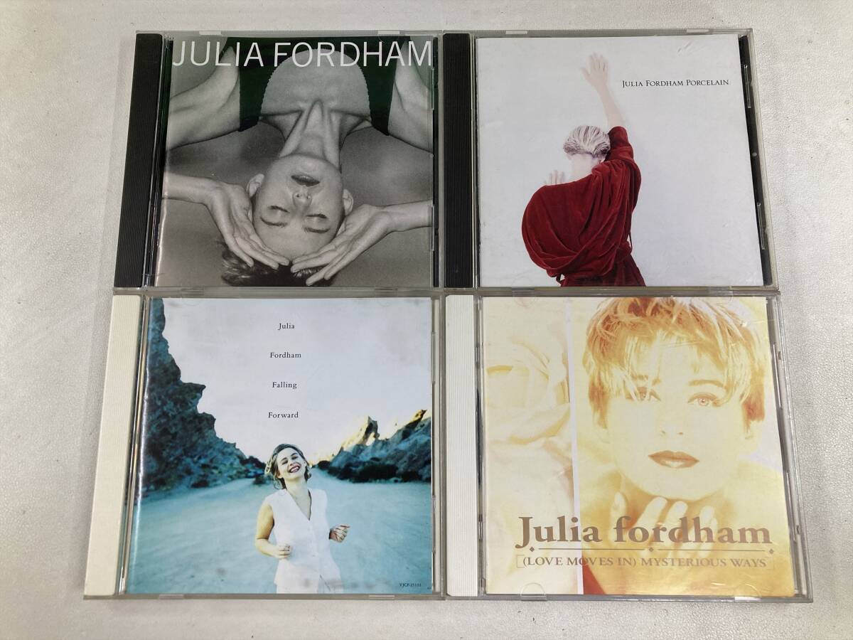 【W0296】ジュリア・フォーダム CD アルバム 国内盤 4枚セット●Julia Fordham●Porcelain●Falling Forward●Mysterious Ways拍卖